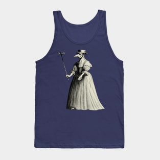 Lady Plague Doctor (old paper) Tank Top